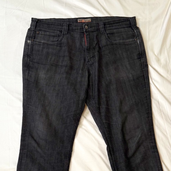 Black Asphalt 5.11 Tactical Defender Flex Slim Jean 36x32 - Picture 1 of 6